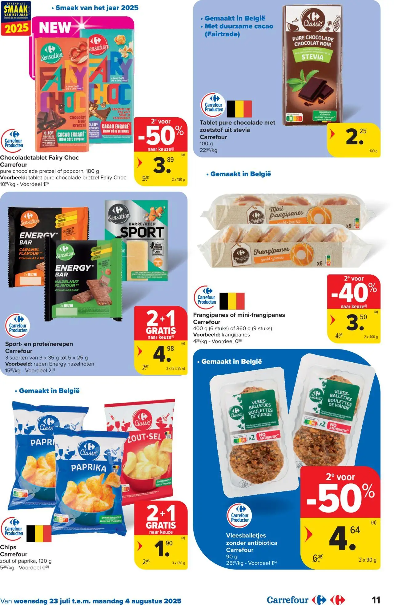 Carrefour - Hypermarkten - Market Act For Food Special - pagina 11- geldig vanaf 23/07/2025