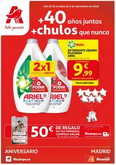 Vista previa del folleto Alcampo - HG Getafe Unificado válido desde 23/10/2025