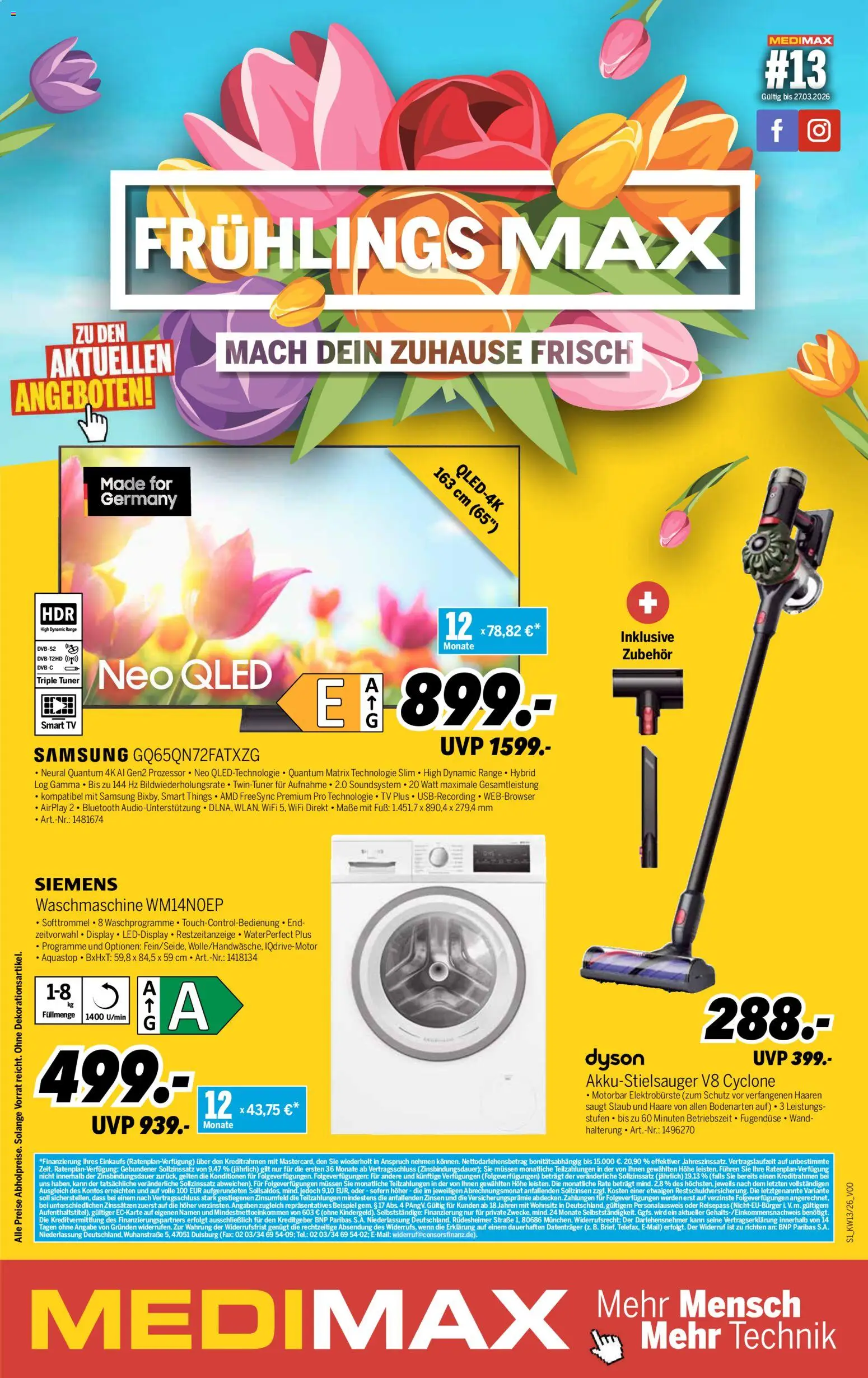 Medimax Prospekt 	 - Seite 1 - gültig ab 21.03.2026