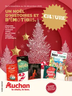 Auchan - Un Noël d'histoires et d'émotions geldig vanaf 05/11/2025