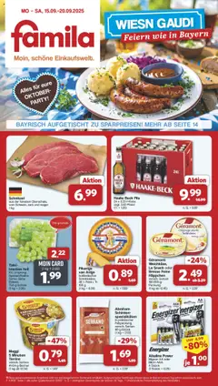 Vorschau Famila Nordwest Prospekt 	 gültig ab 15.09.2025
