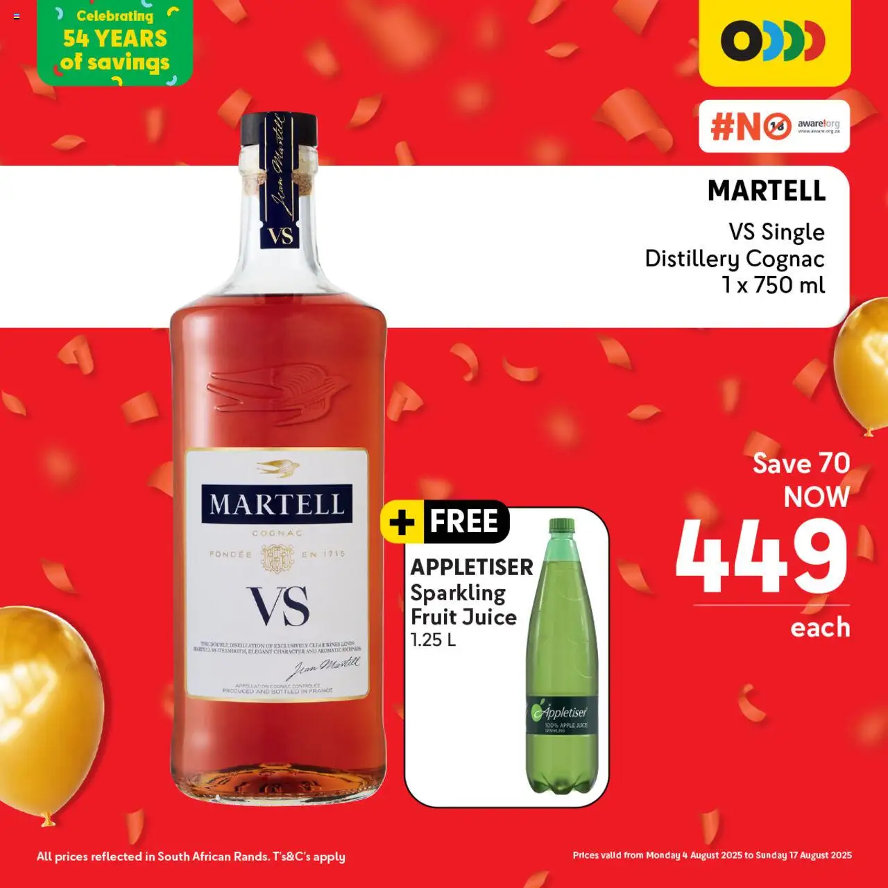 Makro Birthday Deals Liquor - page 1- valid from 04/08/2025