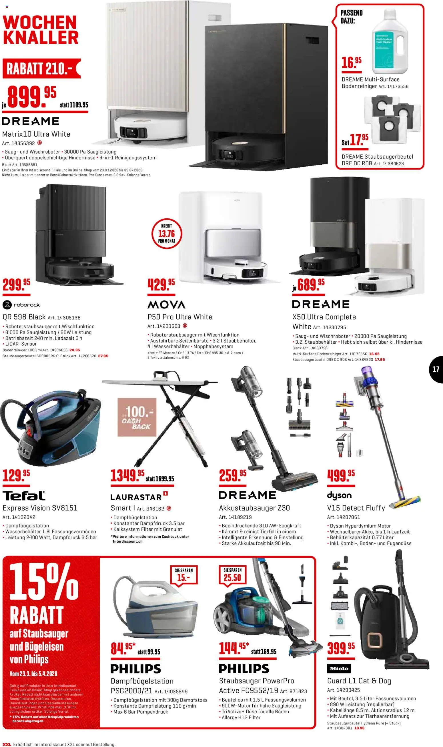Interdiscount aktionen - page 17- valid from 23.03.2026