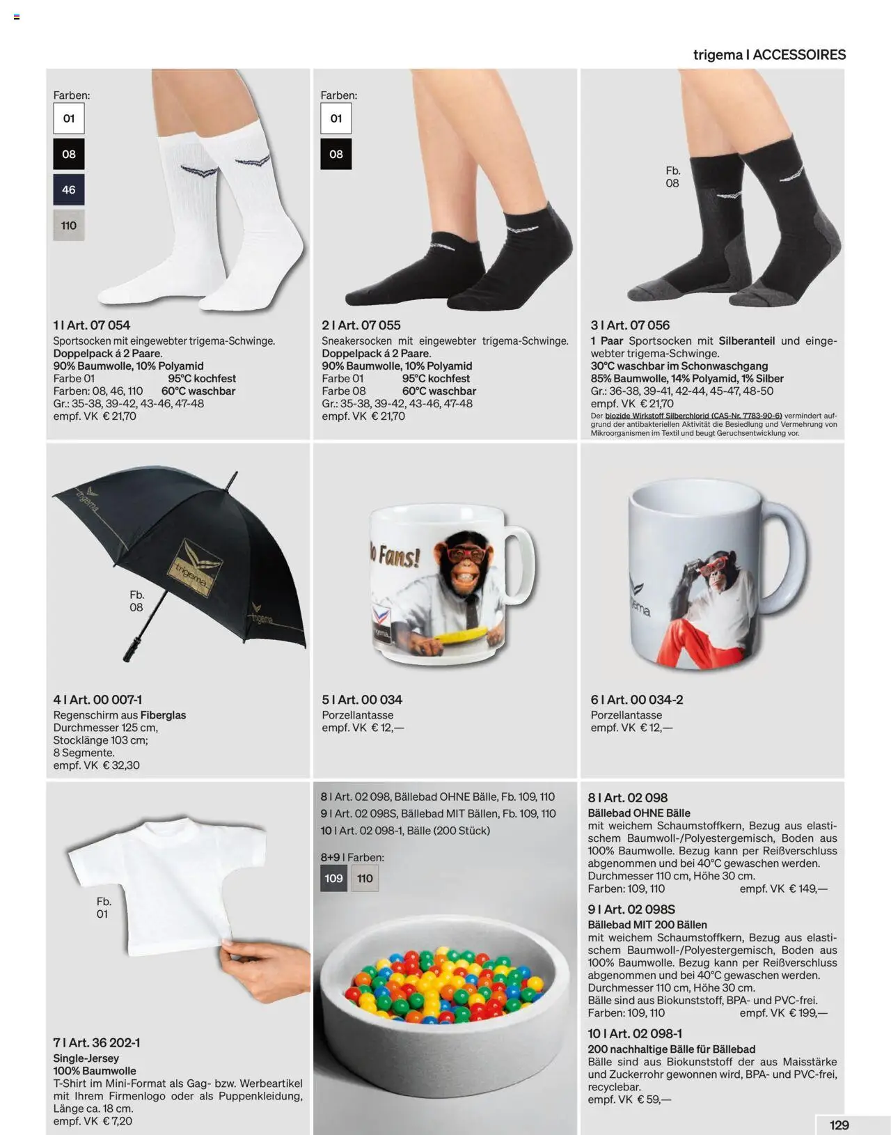 Trigema Prospekt 	 - Seite 129 - gültig ab 01.09.2025