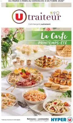 Aperçu Hyper U - La carte Printemps Été valable à partir du 03/03/2026