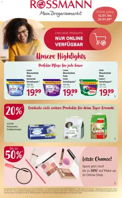Vorschau Rossmann Onlineprospekt gültig ab 12.01.2026