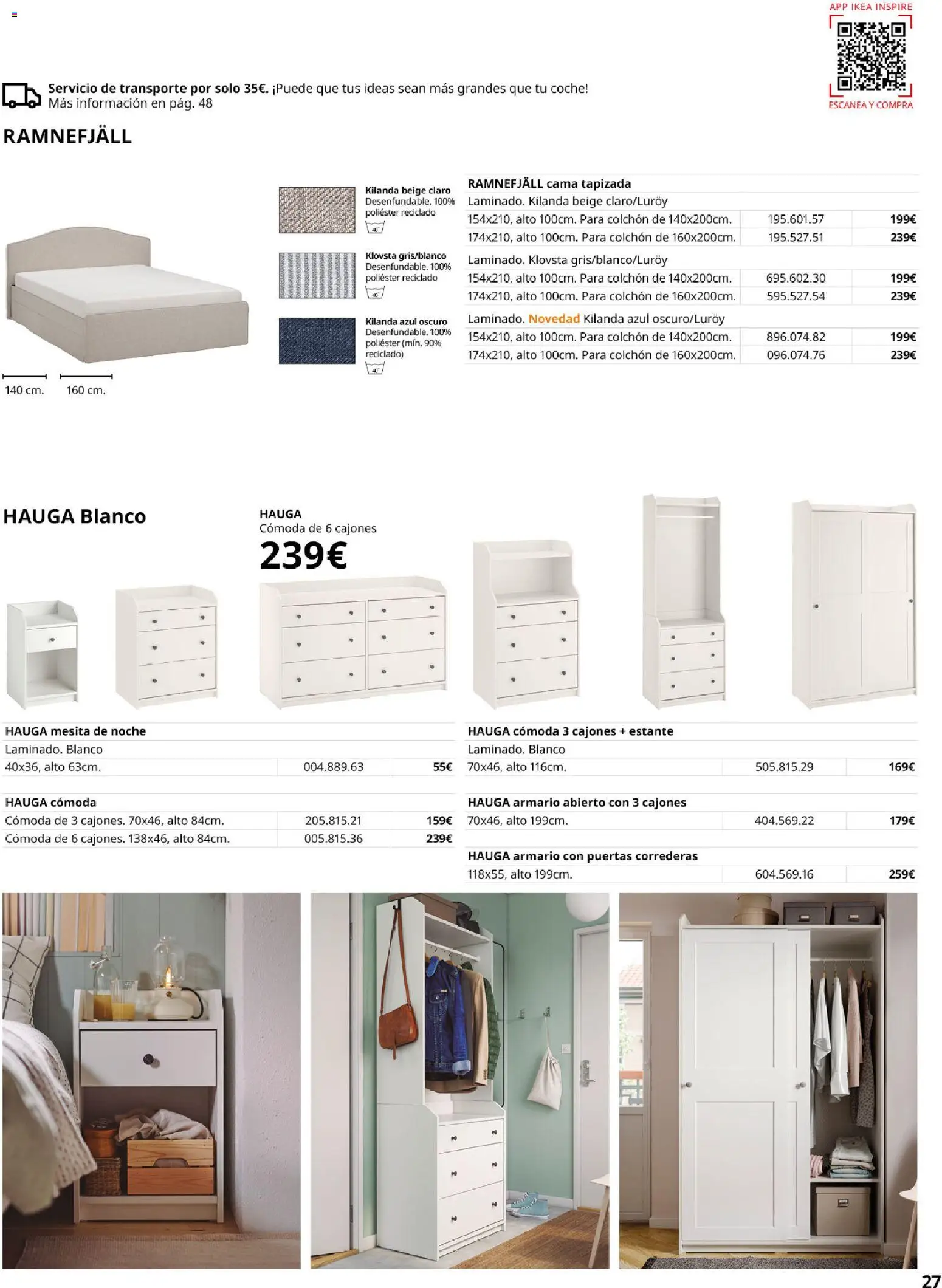 Catálogo IKEA Muebles para el dormitorio - Página de 27 - Válido desde 01/02/2026