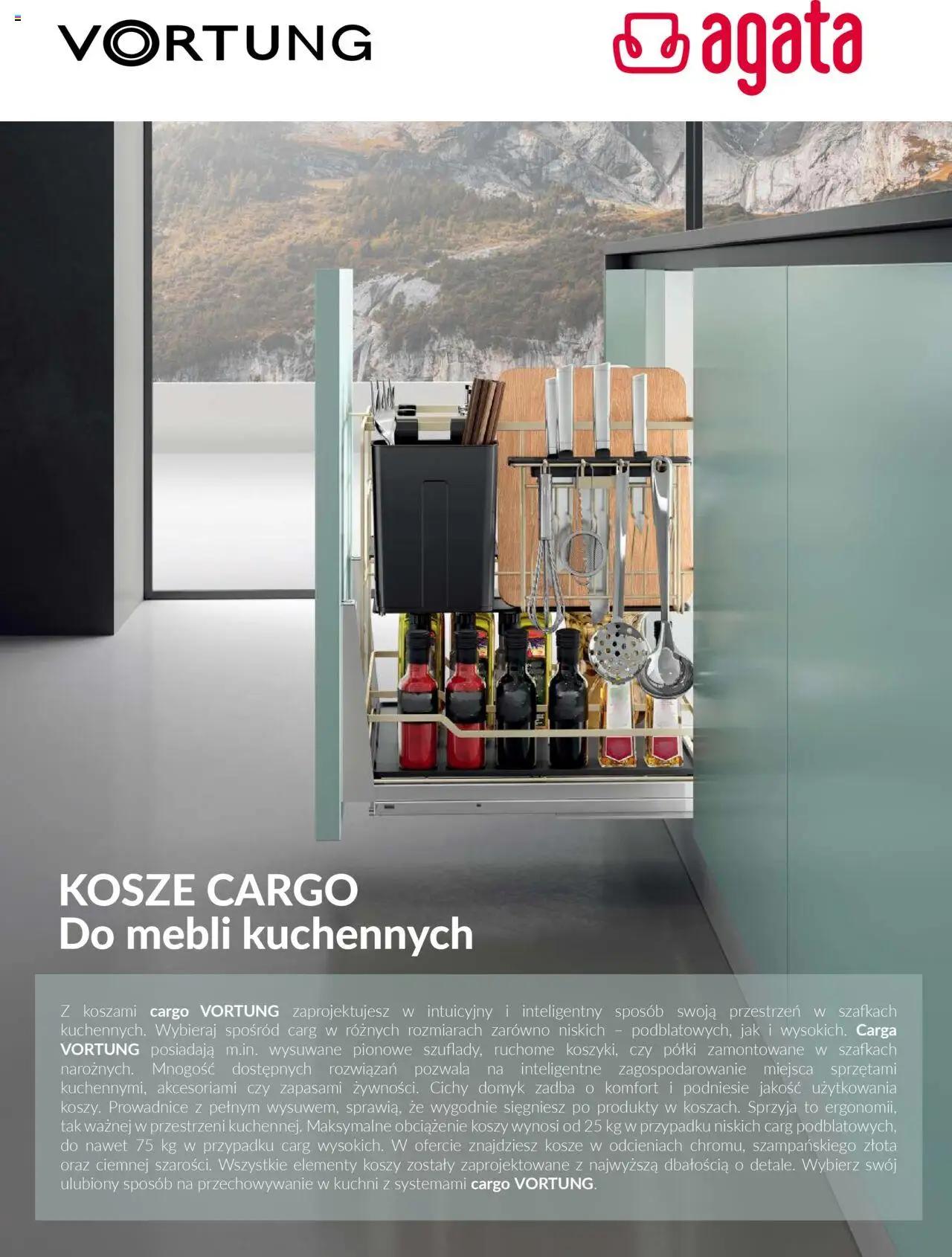 Salony Agata Gazetka - Vortung Systemy Cargo - strona 1- ważny od 01.09.2025