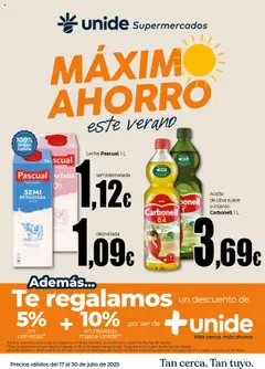Vista previa del folleto Unide folleto válido desde 17/07/2025