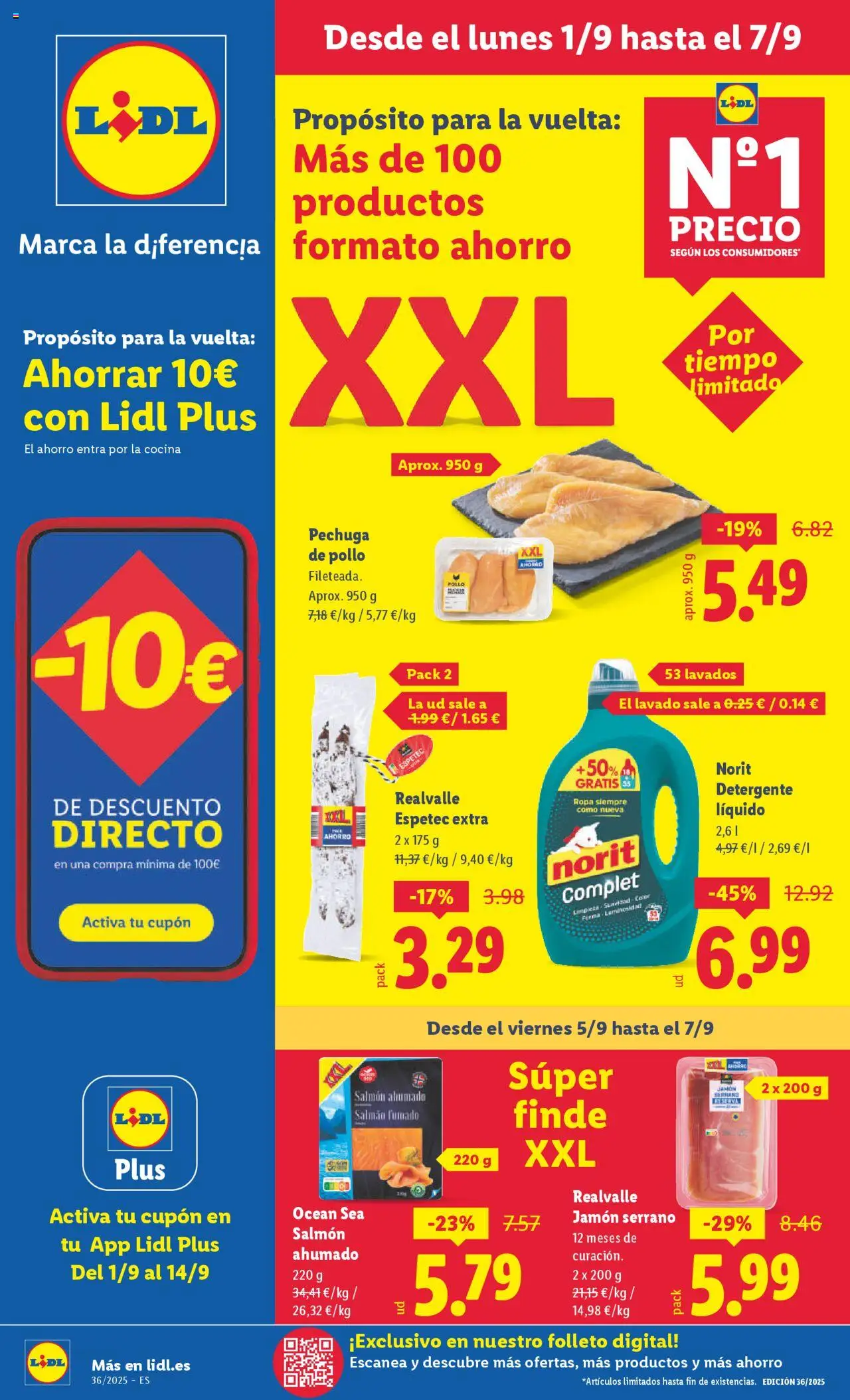 Lidl folleto - Página de 1 - Válido desde 01/09/2025