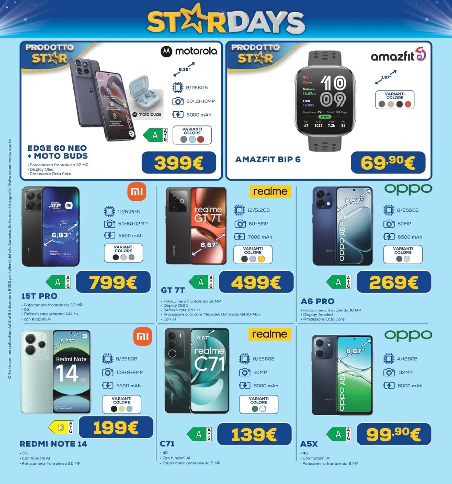 Volantino Euronics	 - pagina 4 - valido dal 02/12/2025