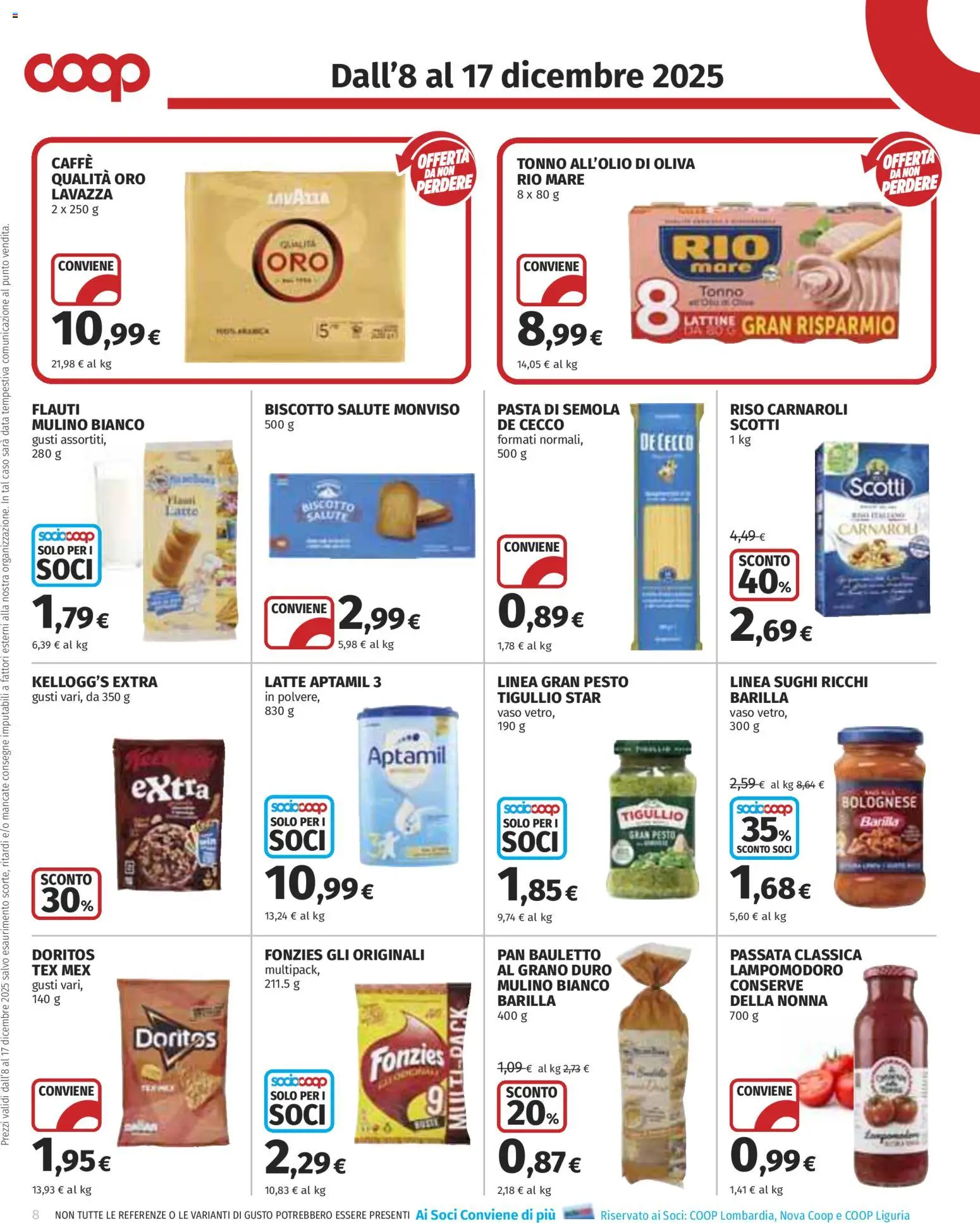 Volantino COOP	 - pagina 8 - valido dal 08/12/2025
