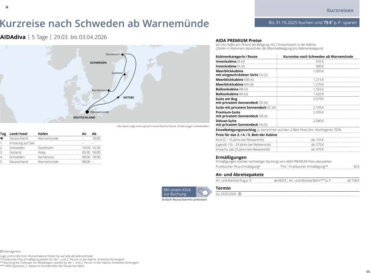 Aida Sommer 2026 - Seite 95 - gültig ab 01.03.2026