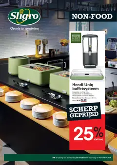 Sligro - Non-Food geldig vanaf 30-10-2025