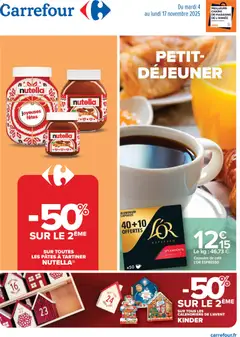 Aperçu Carrefour catalogue semaine 45 valable à partir du 04/11/2025