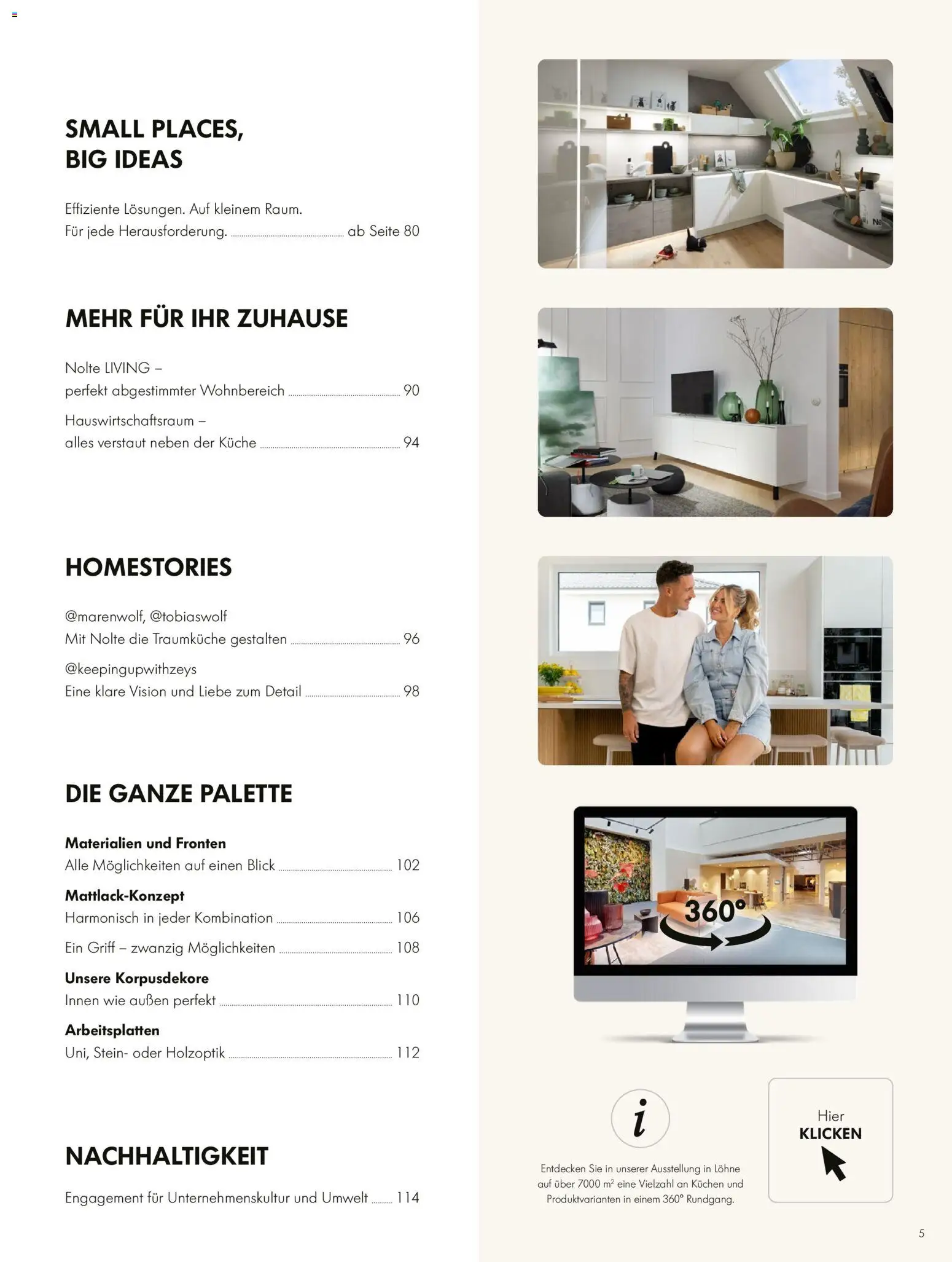 Ostermann Nolte Küchenprospekt 2026 - Seite 5 - gültig ab 01.01.2026