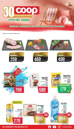 Előnézet COOP - Mini & Abc & Szuper / Nyírzem-Szabolcs érvényes 2025.08.14.-tól