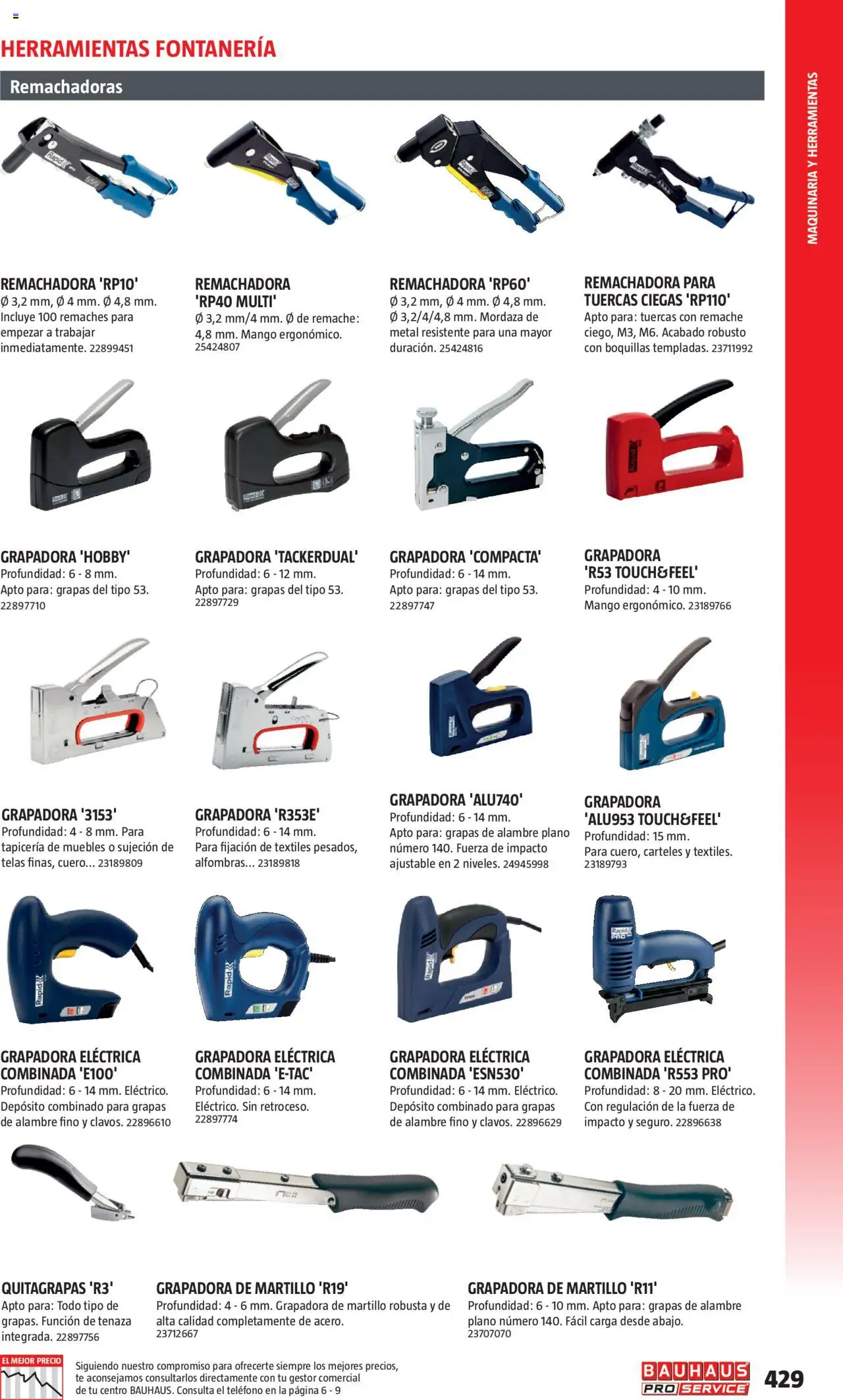 Bauhaus - ProService  - Página de 429 - Válido desde 24/02/2025