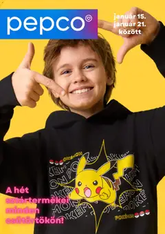 Előnézet Pepco Akciós újság érvényes 2026.01.15.-tól