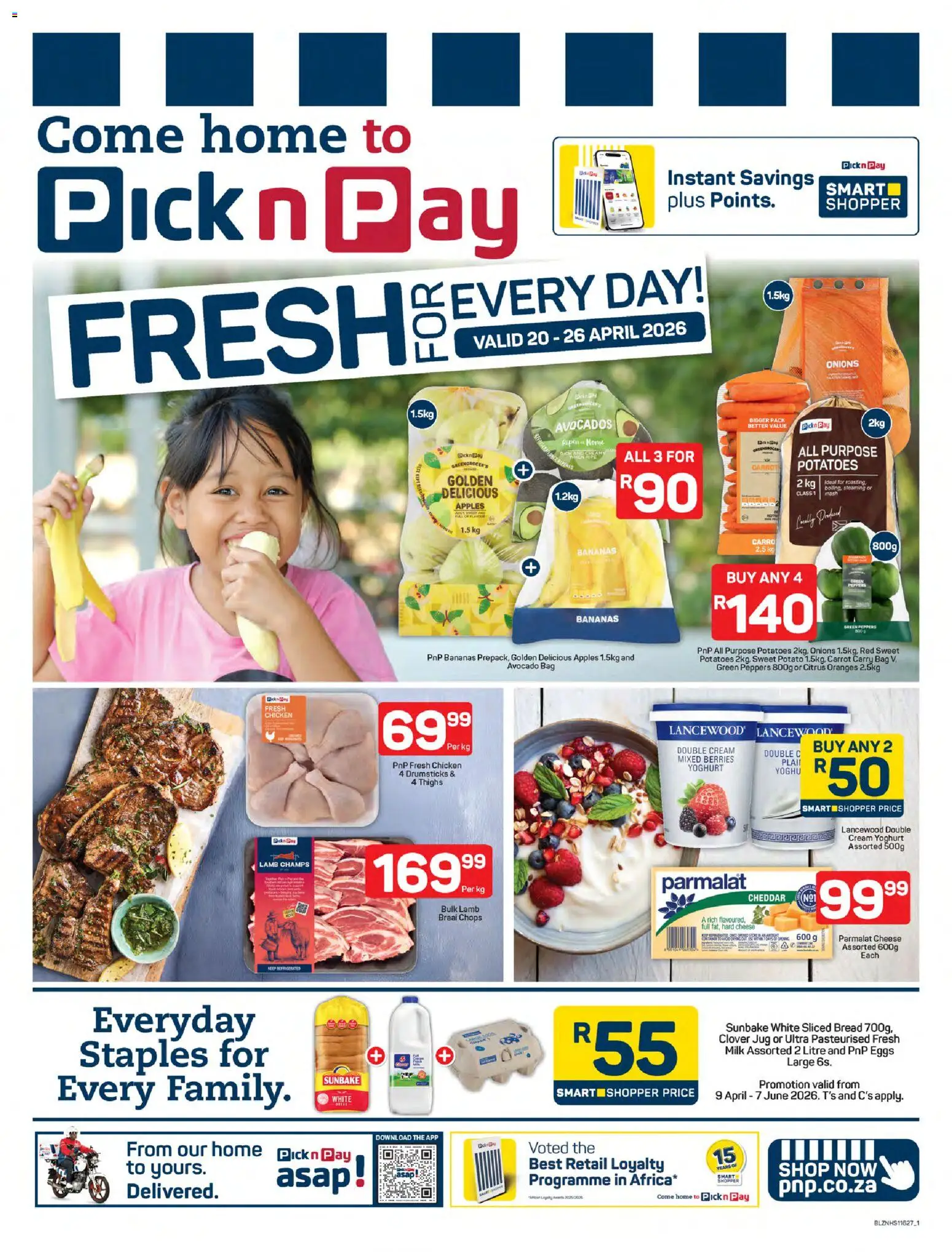 Pick n Pay Specials - page 1- valid from 20/04/2026