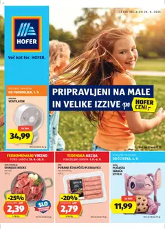 Hofer SI katalog od 28.08.2025