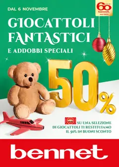 Anteprima bennet Giocattoli catalogo valida dal 06/11/2025
