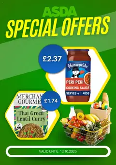 Asda - Weekly offers valid from 07/10/2025