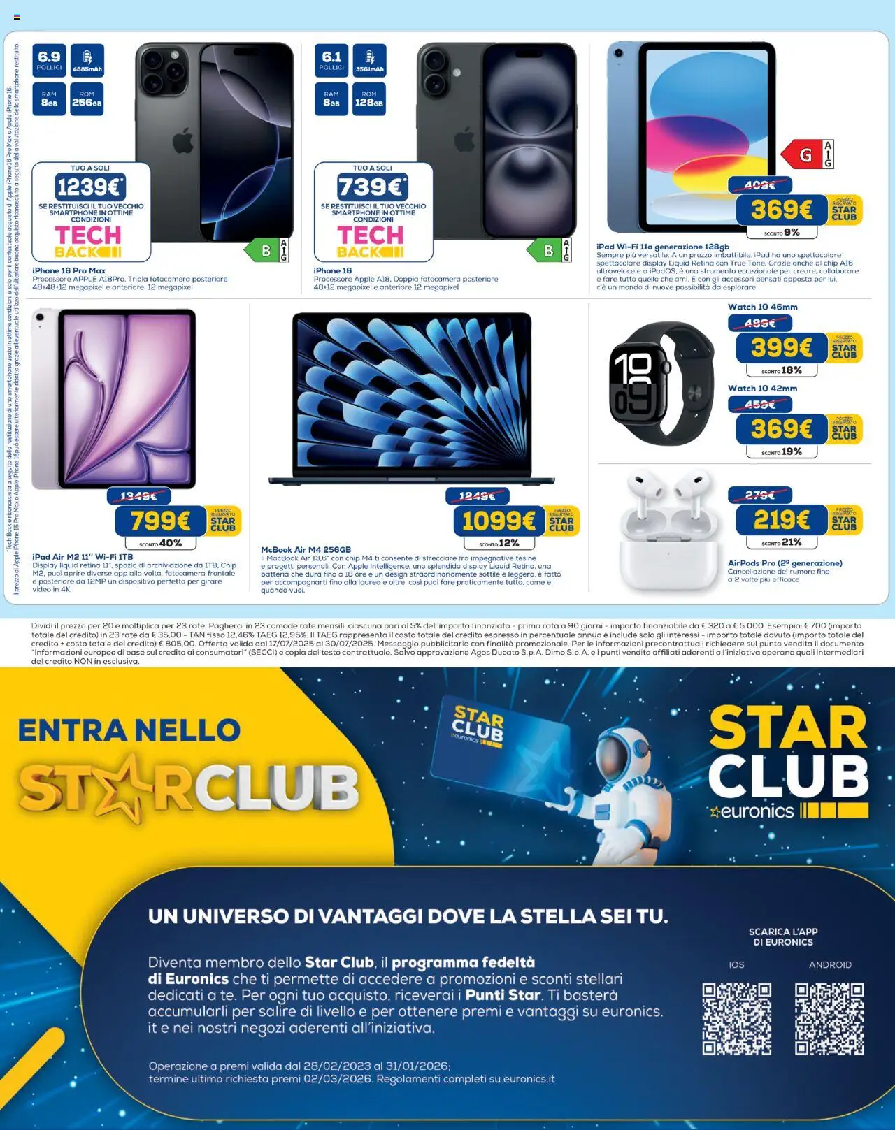 Volantino Euronics	 - pagina 12 - valido dal 17/07/2025