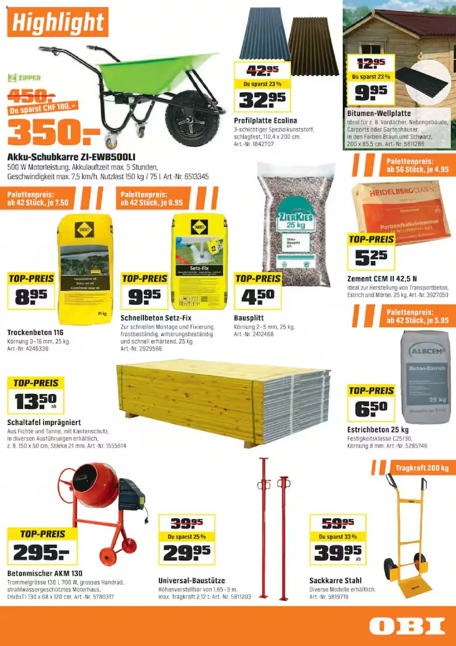 OBI aktionen - page 9- valid from 01.04.2026