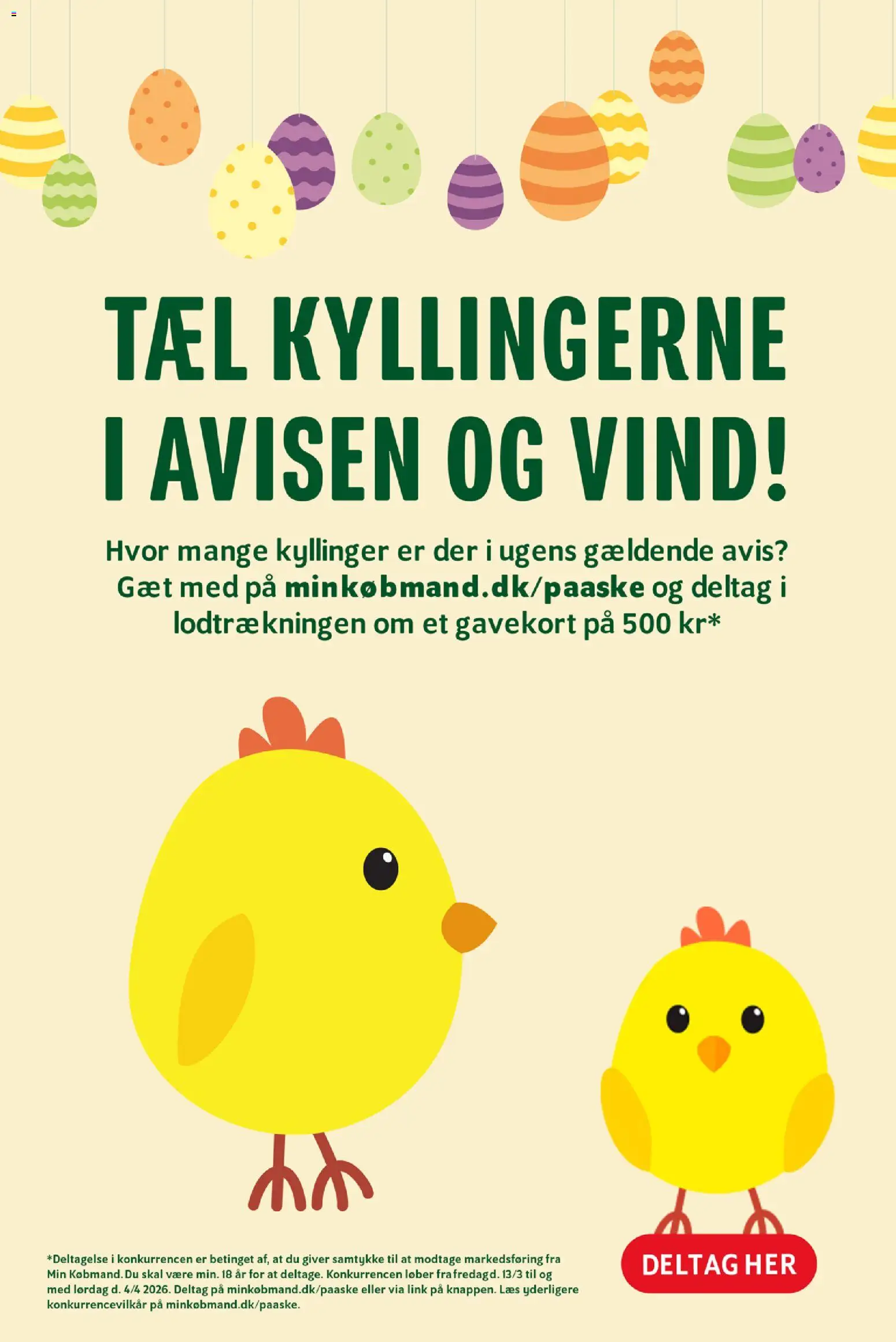 Min Købmand - Tilbudsavis uge 14 - page 13- valid from 27/03/2026