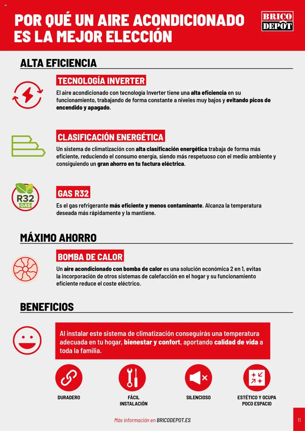 Brico Depôt Catálogo Climatización - Página de 11 - Válido desde 27/06/2025