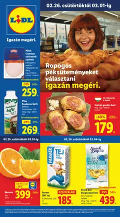 Előnézet Lidl Akciós újság érvényes 2026.02.26.-tól