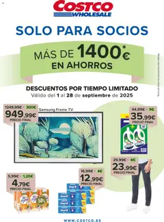 Vista previa del folleto Costco catálogo válido desde 01/09/2025