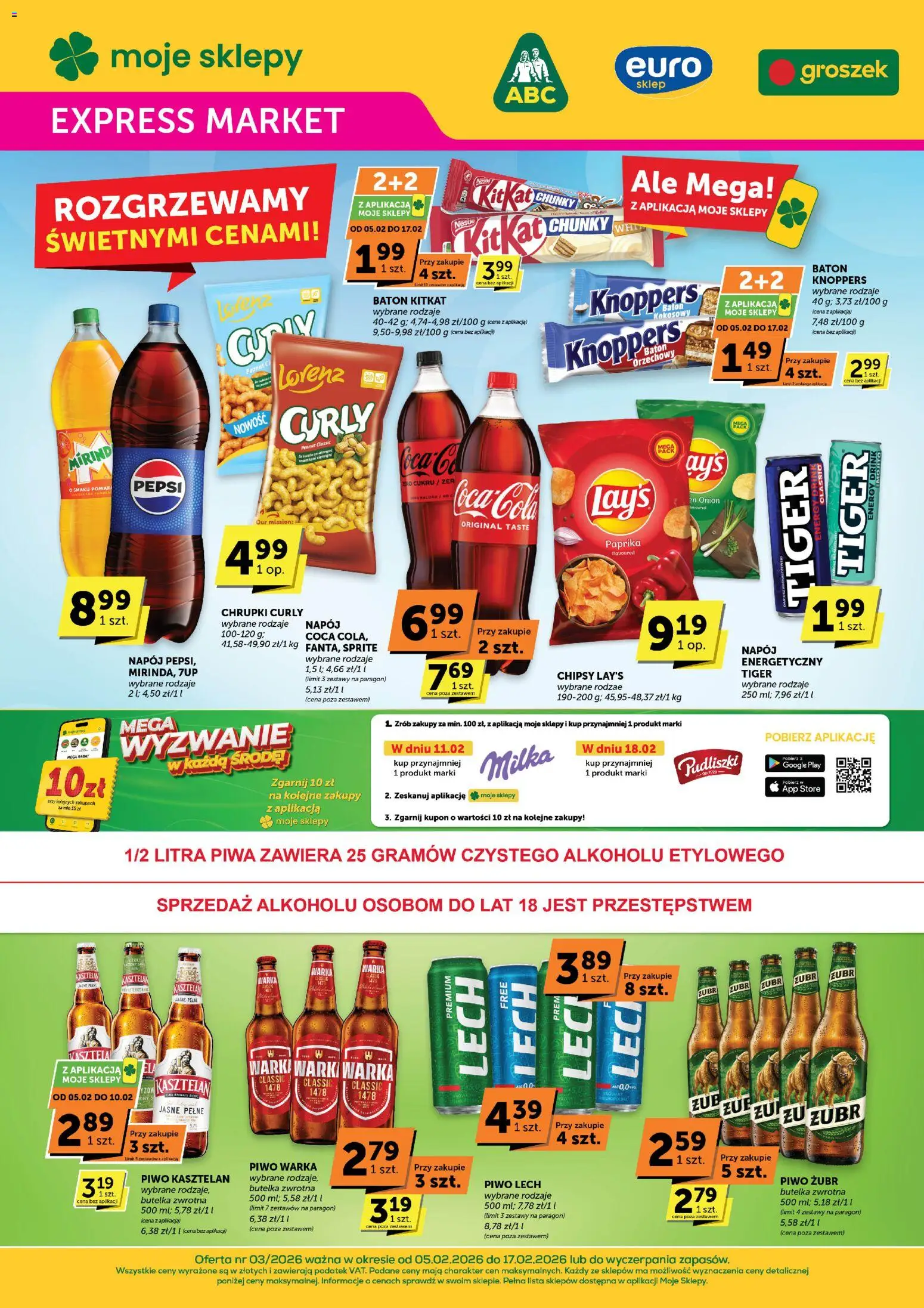 Euro Sklep Gazetka - Expressmarket - strona 1- ważny od 05.02.2026