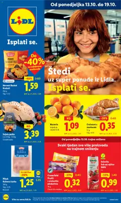 Lidl katalog od 13.10.2025