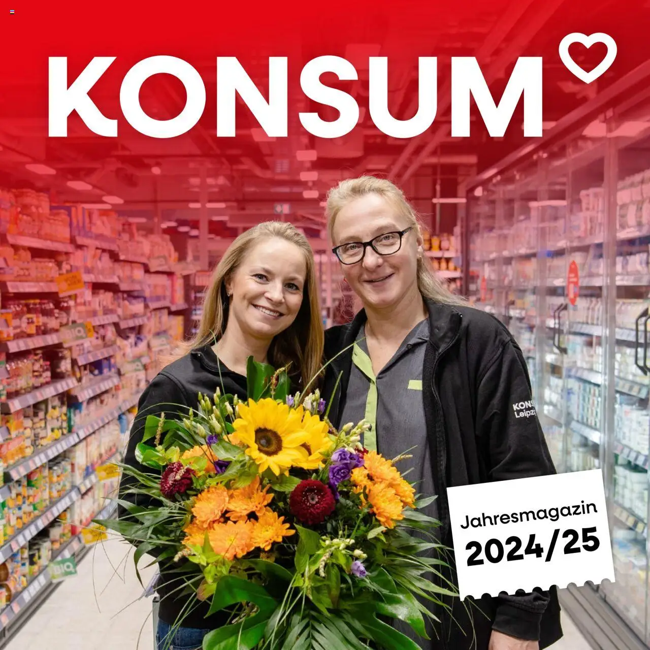 KONSUM Leipzig Jahresmagazin - Seite 1 - gültig ab 28.02.2025