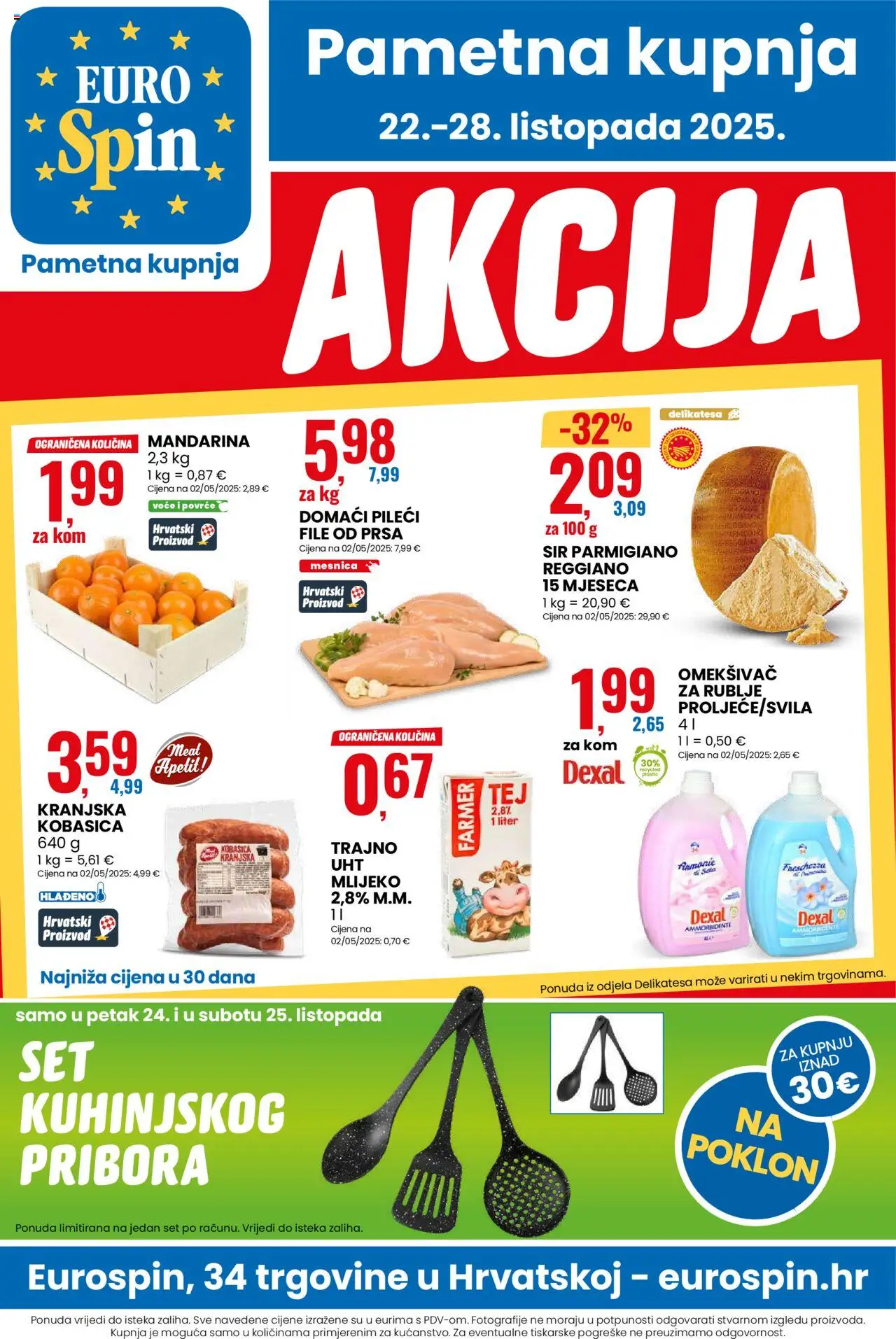 Katalog Eurospin - stranica 1- važeći od 22.10.2025