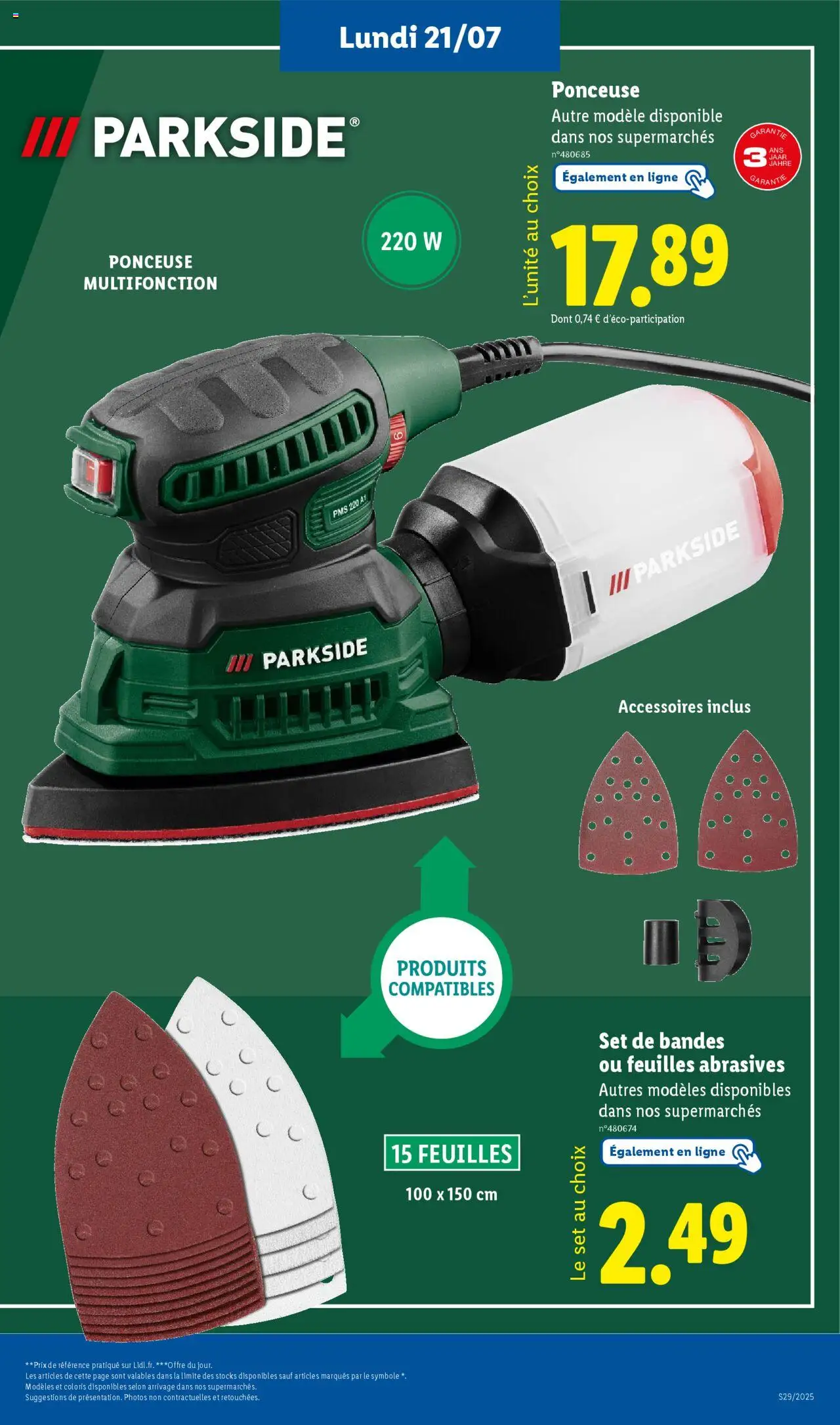 LIDL catalogue semaine 28 - page 59 - valable à partir du 17/07/2025