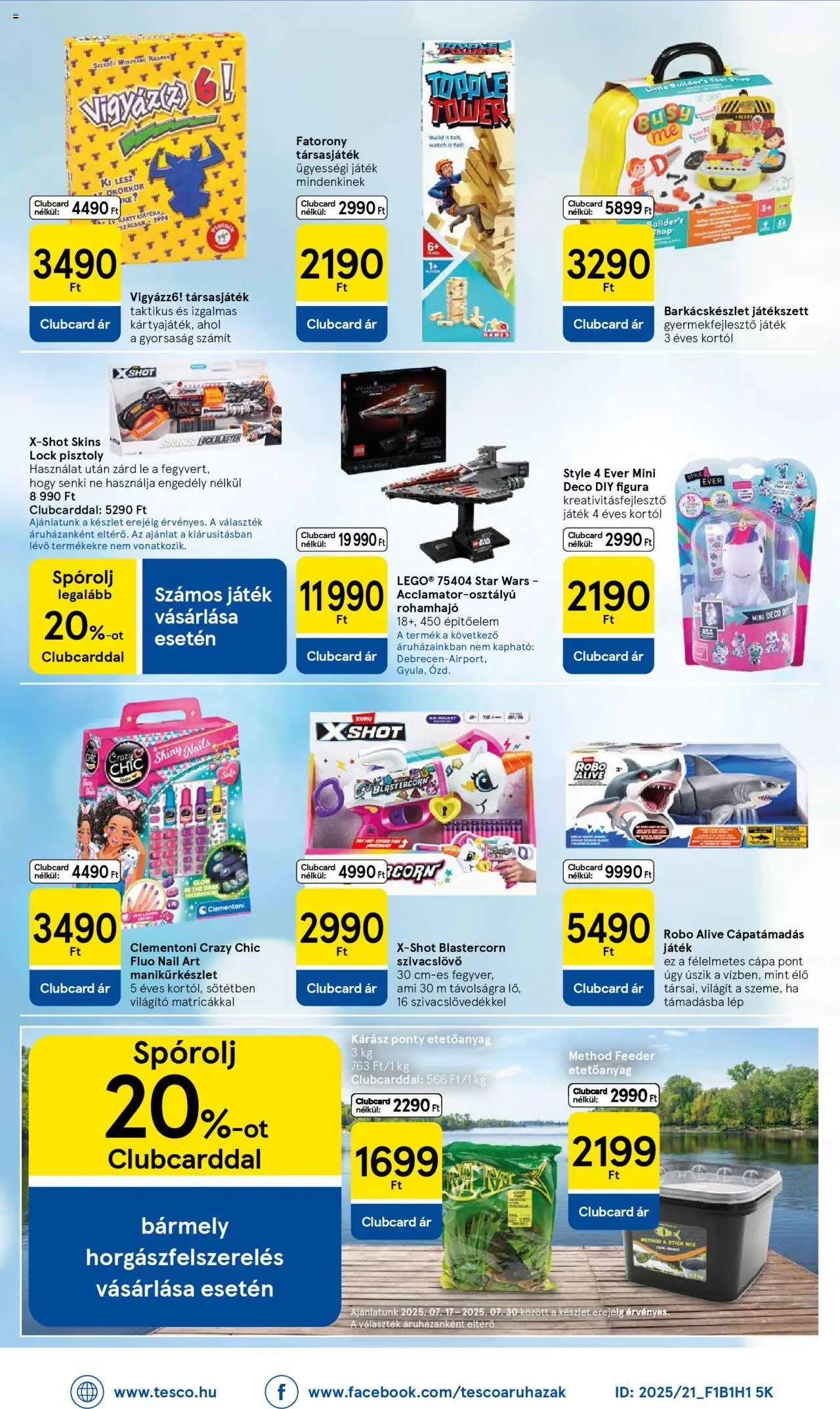 Tesco Hipermarket - Akciós újság  - 32oldal - érvényes 2025.07.17.-tól