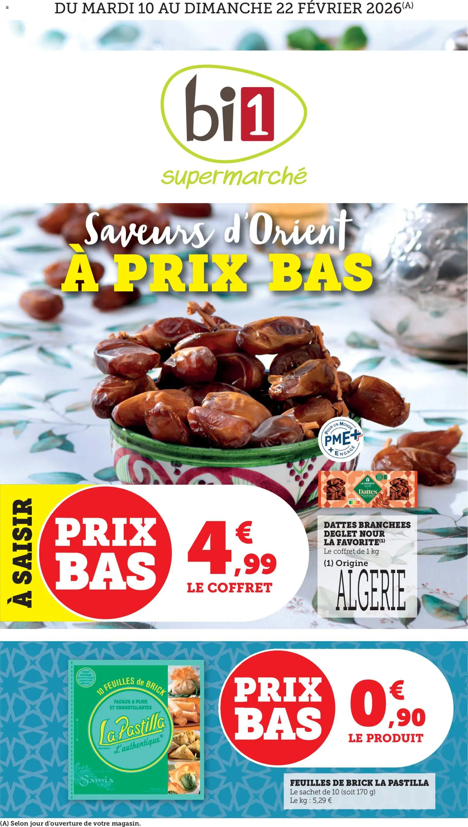 bi1 Prospectus - page 1 - valable à partir du 10/02/2026