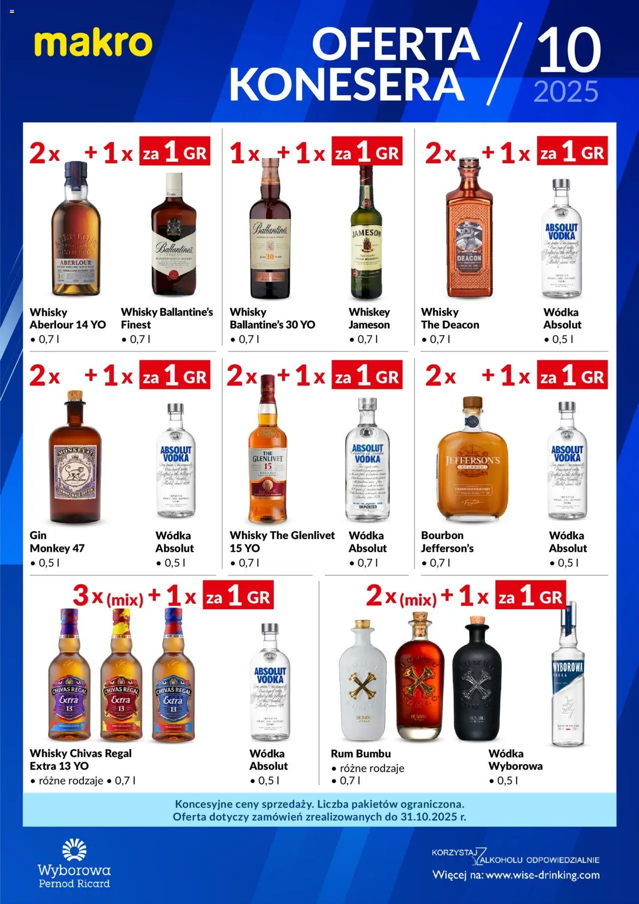 Makro Gazetka - Oferta konesera - strona 1- ważny od 01.10.2025