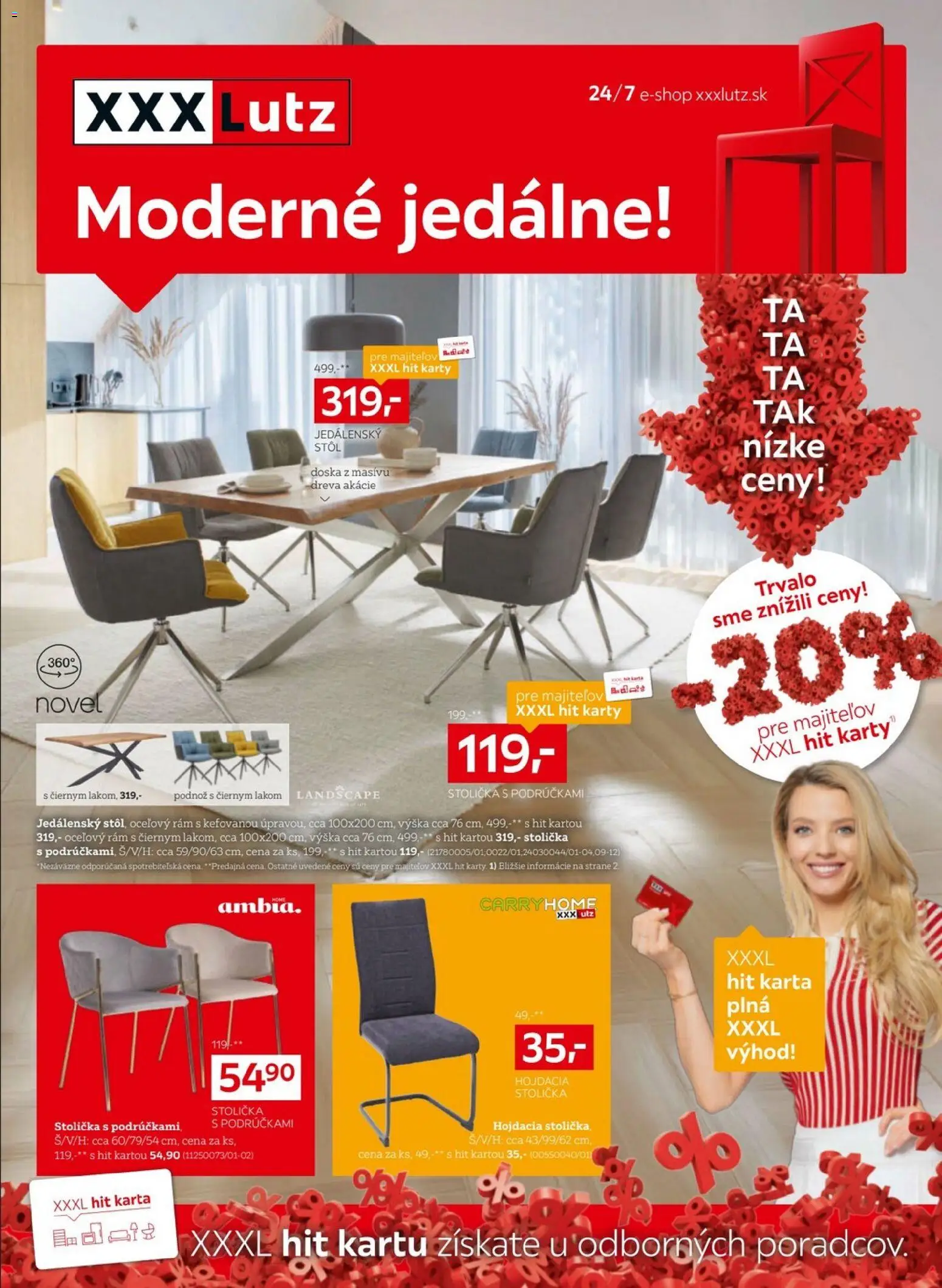 XXXLutz moderné jedálne - strana 1- platný od 03.11.2025