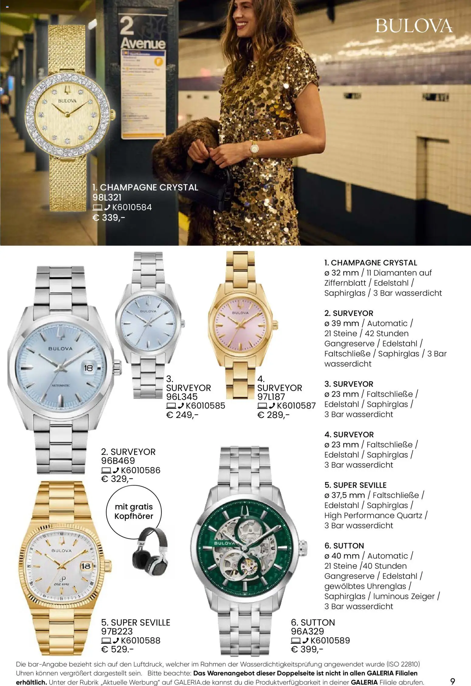 Galeria Karstadt Kaufhof Prospekt 	 - Seite 9 - gültig ab 03.12.2025