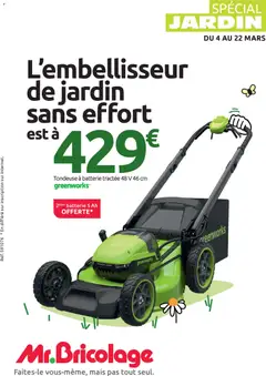 Aperçu Mr. Bricolage catalogue valable à partir du 04/03/2026