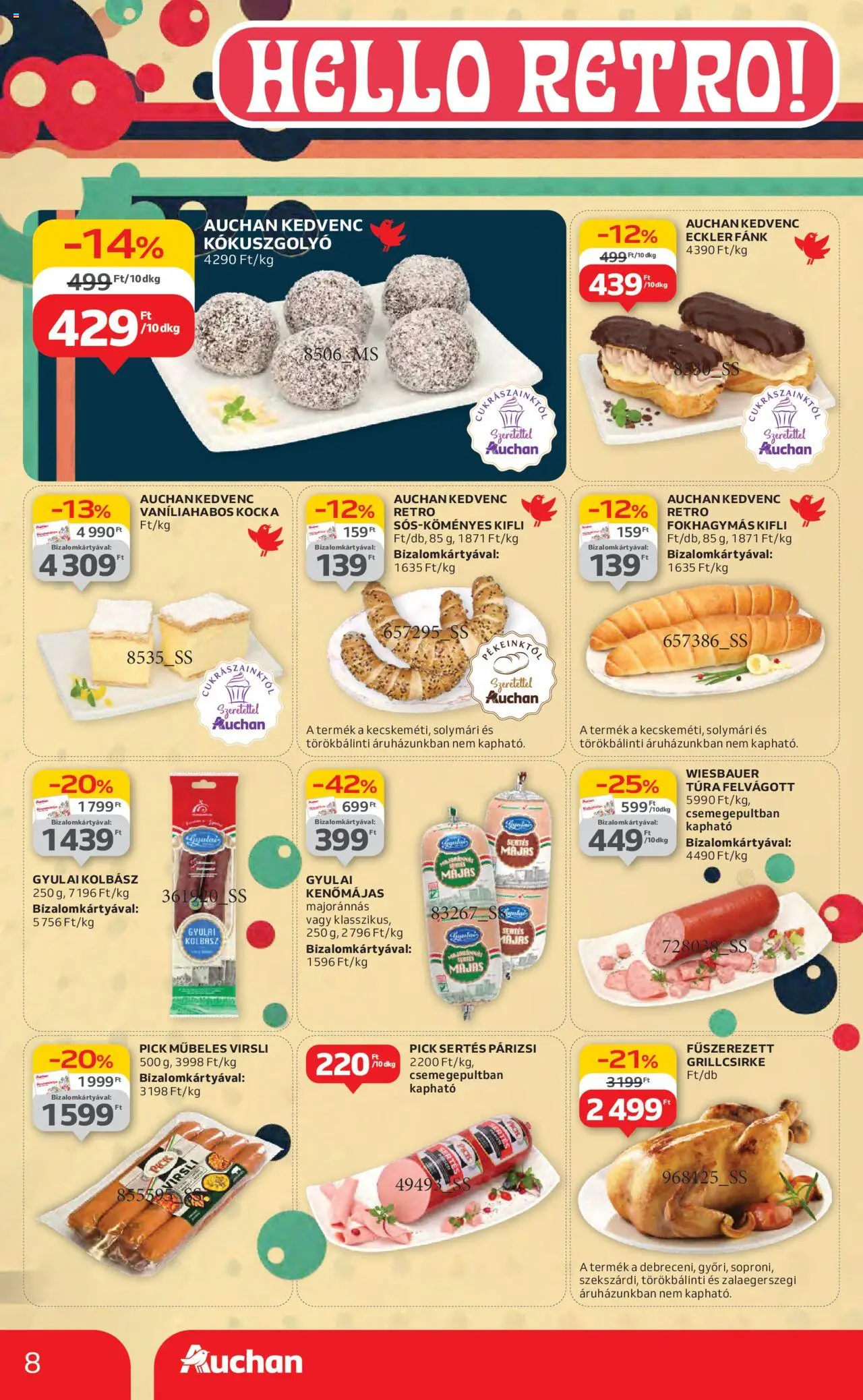 Auchan Akciós újság - 8oldal - érvényes 2025.07.17.-tól