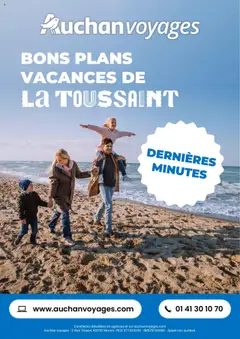 Auchan - Auchan voyages : bons plans vacances de la Toussaint ! geldig vanaf 01/10/2025