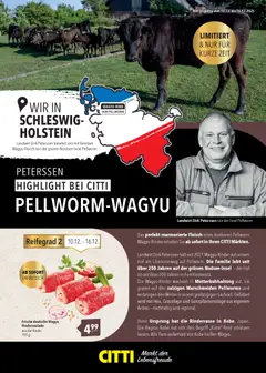 Vorschau CITTI Markt - Wagyu gültig ab 10.12.2025