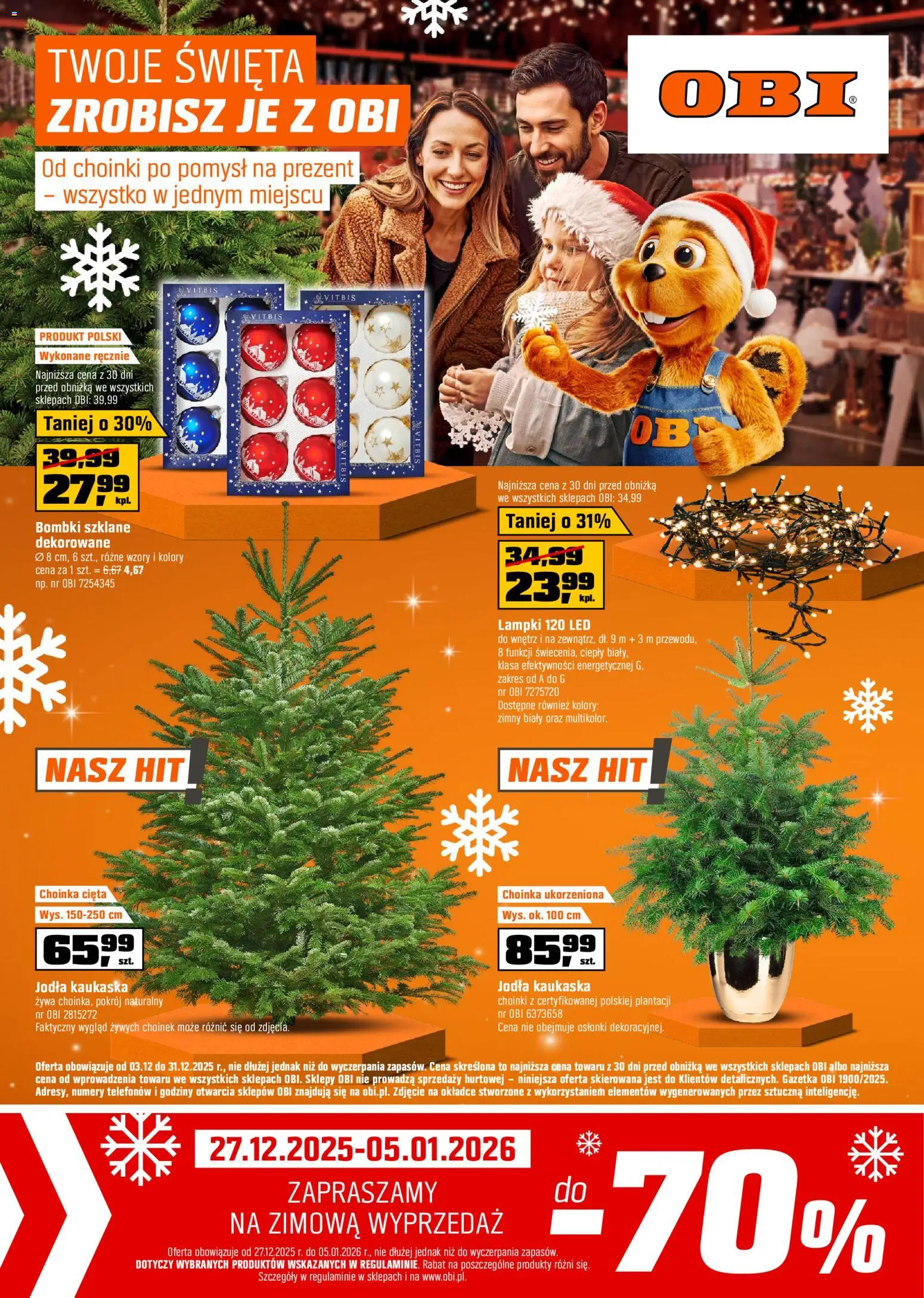 OBI Gazetka - strona 1- ważny od 03.12.2025