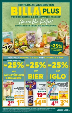Vorschau Billa Plus Flugblatt gültig ab 05.02.2026