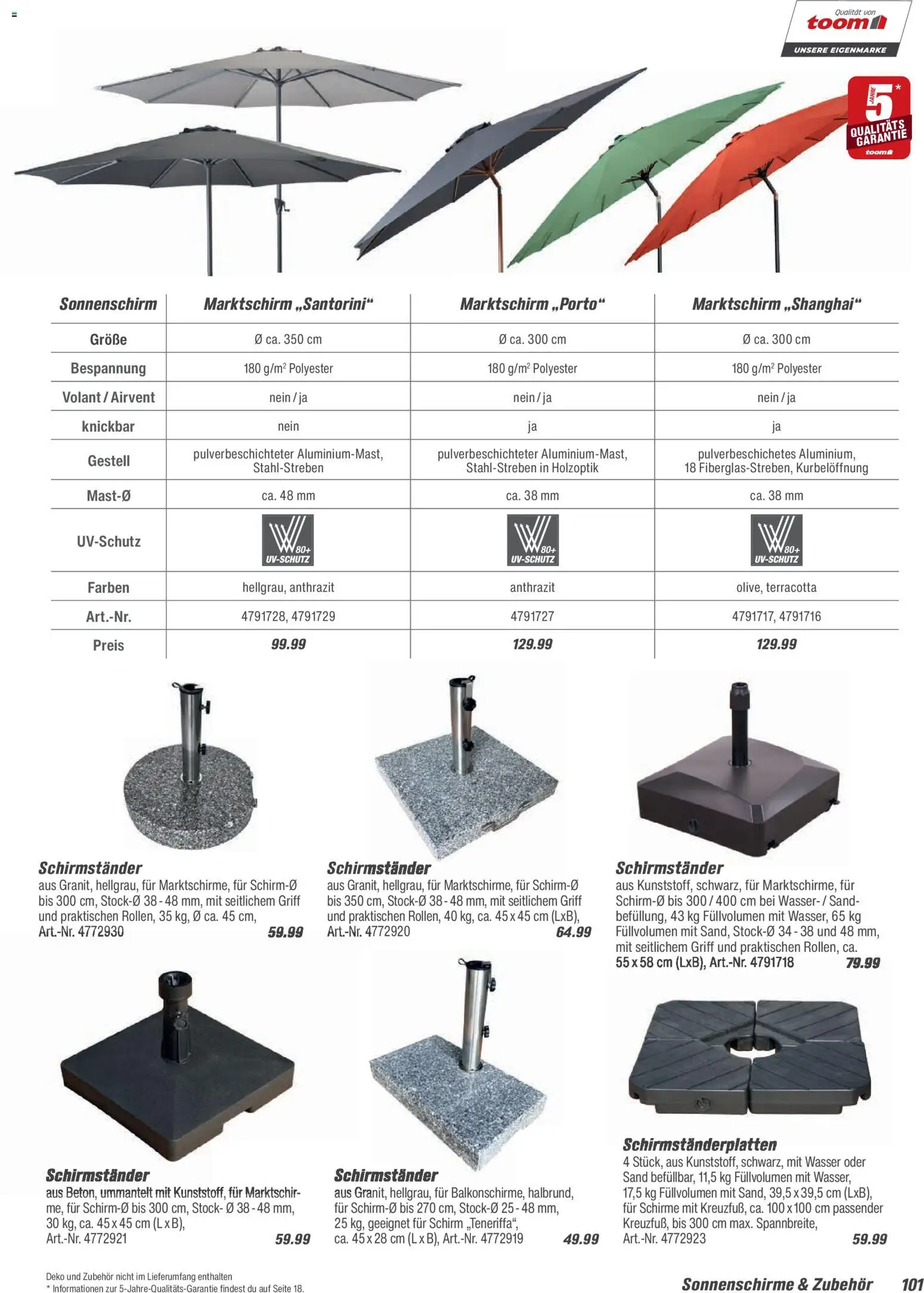 Toom Baumarkt  Gartenmöbel & Solar-Leuchten 2026 - Seite 101 - gültig ab 01.01.2026